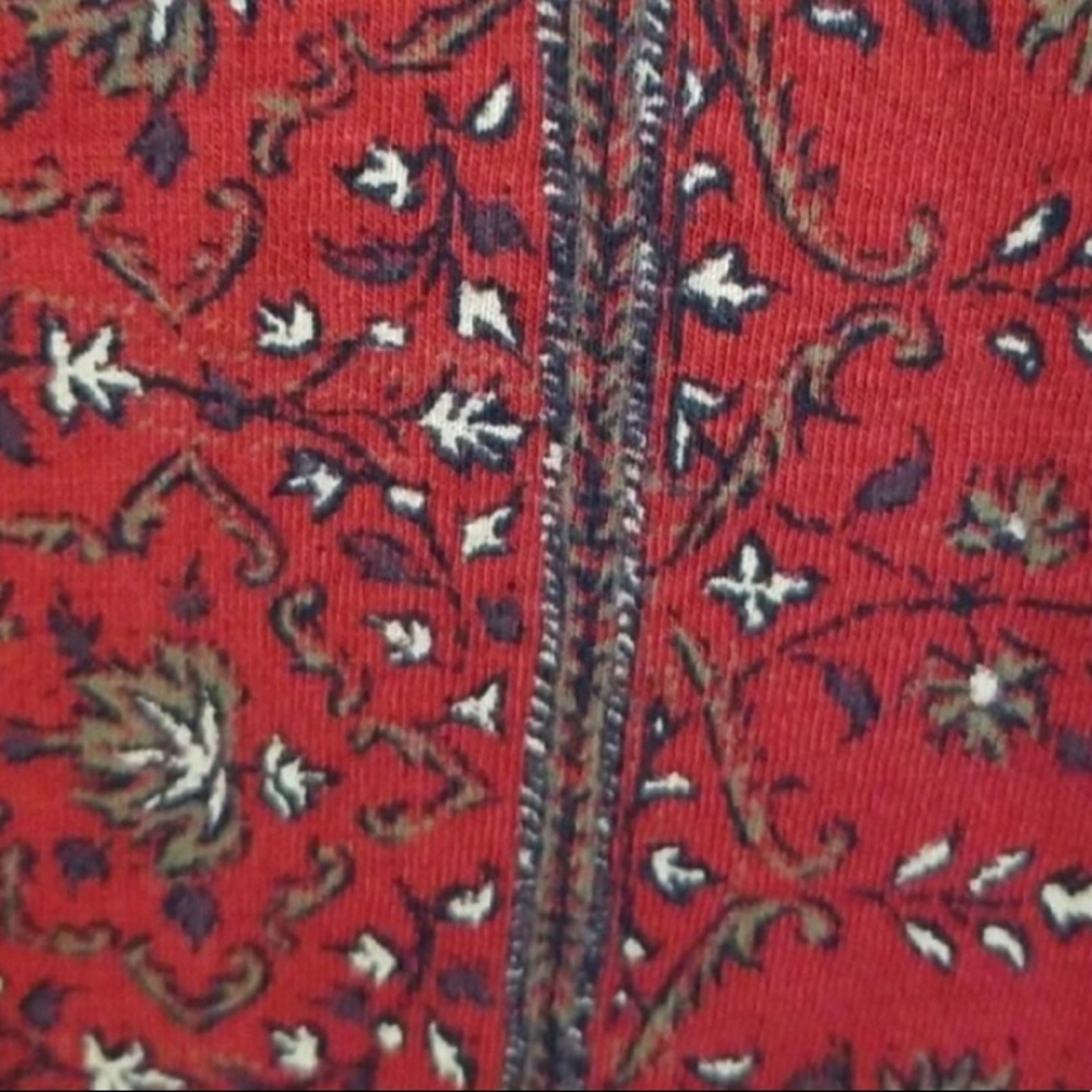 🎉💕 LUCKY BRAND 1X RED TOP! 🎊😍 - Picture 6 of 8